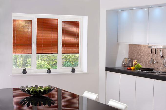 Venetian Made to measure Blinds in kitchen
